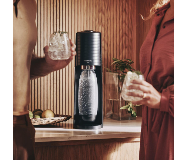 SodaStream TERRA BLACK +2 BUTELKI+MIRINDA - 1324382 - zdjęcie 4